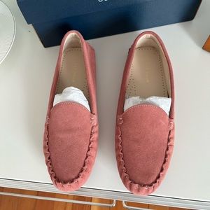 Cole Haan Pink Suede Loafers